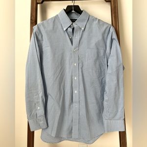 Mens Ralph Lauren Blue Button Up